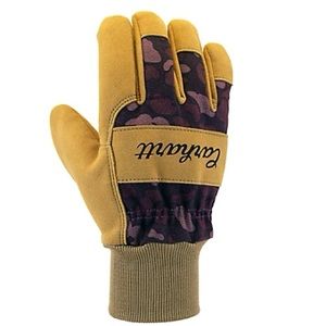 Carhartt | Camo Duck/Synthetic Suede Knit Cuff Glove